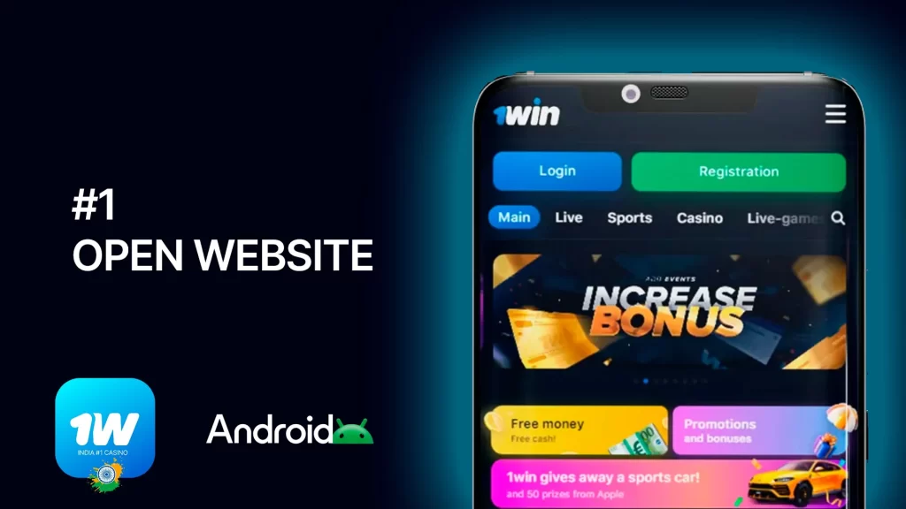 1Win India Open Website